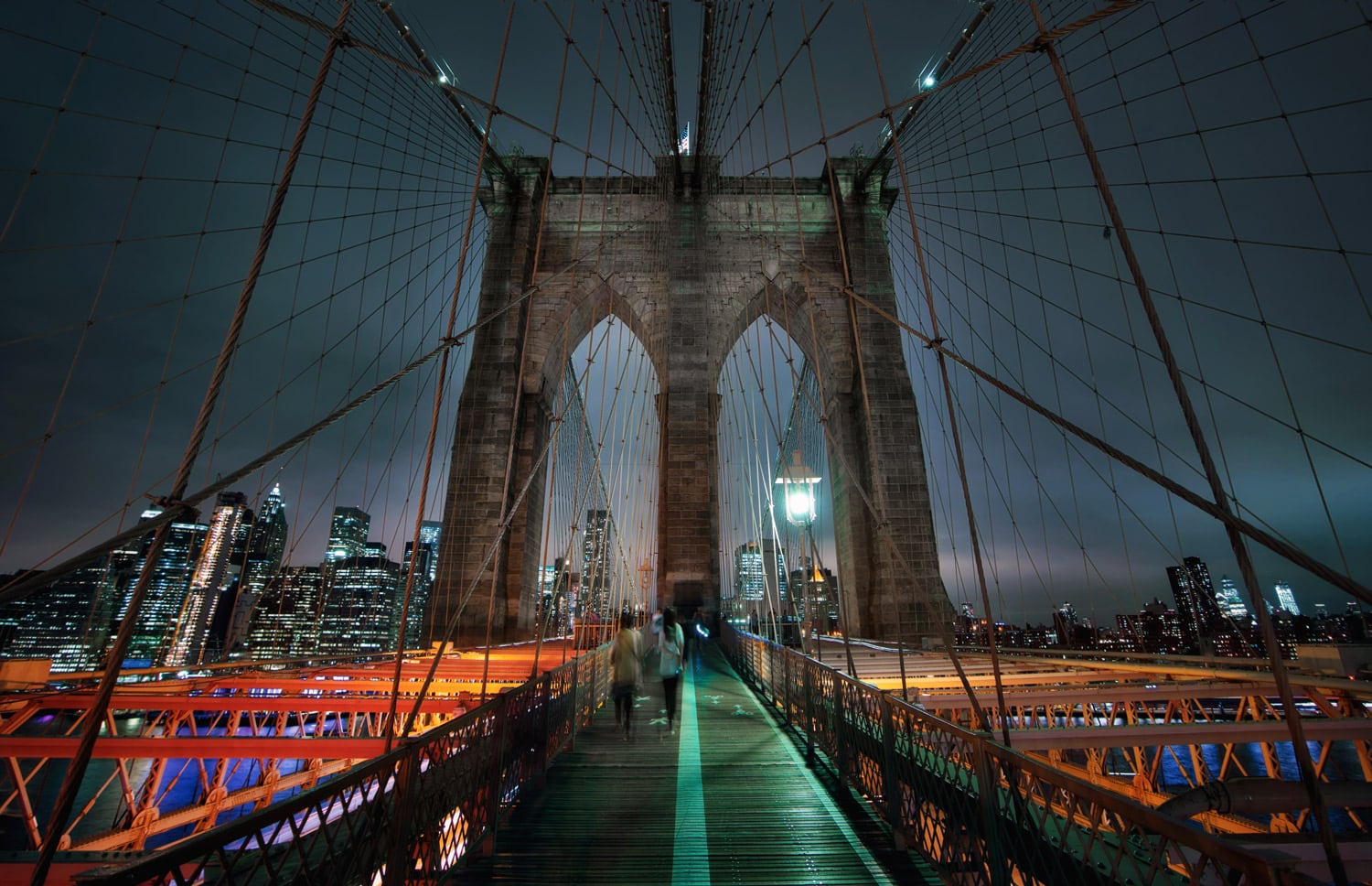 Brooklyn Bridge at Night