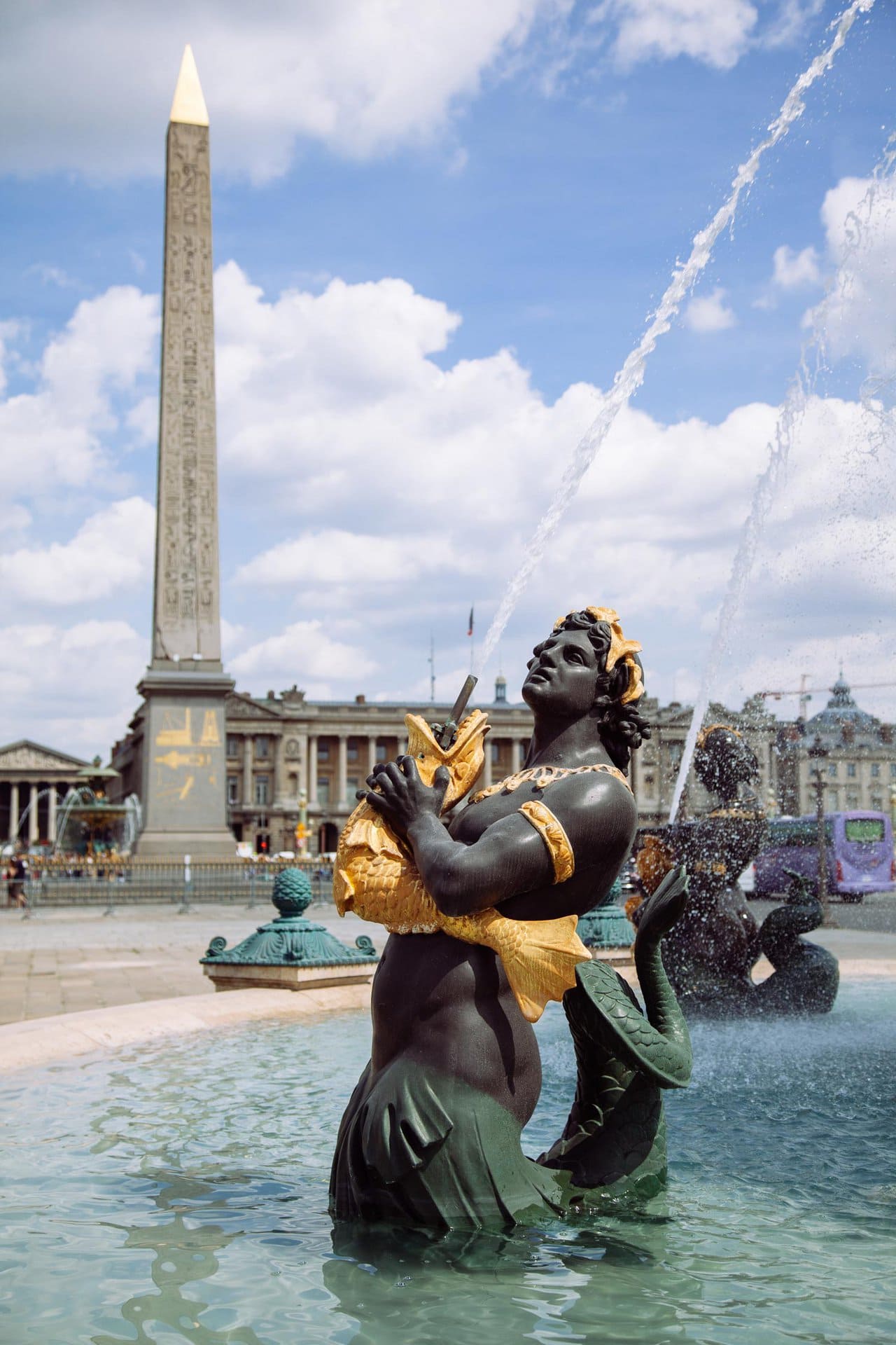 Beautiful Fountains in Paris