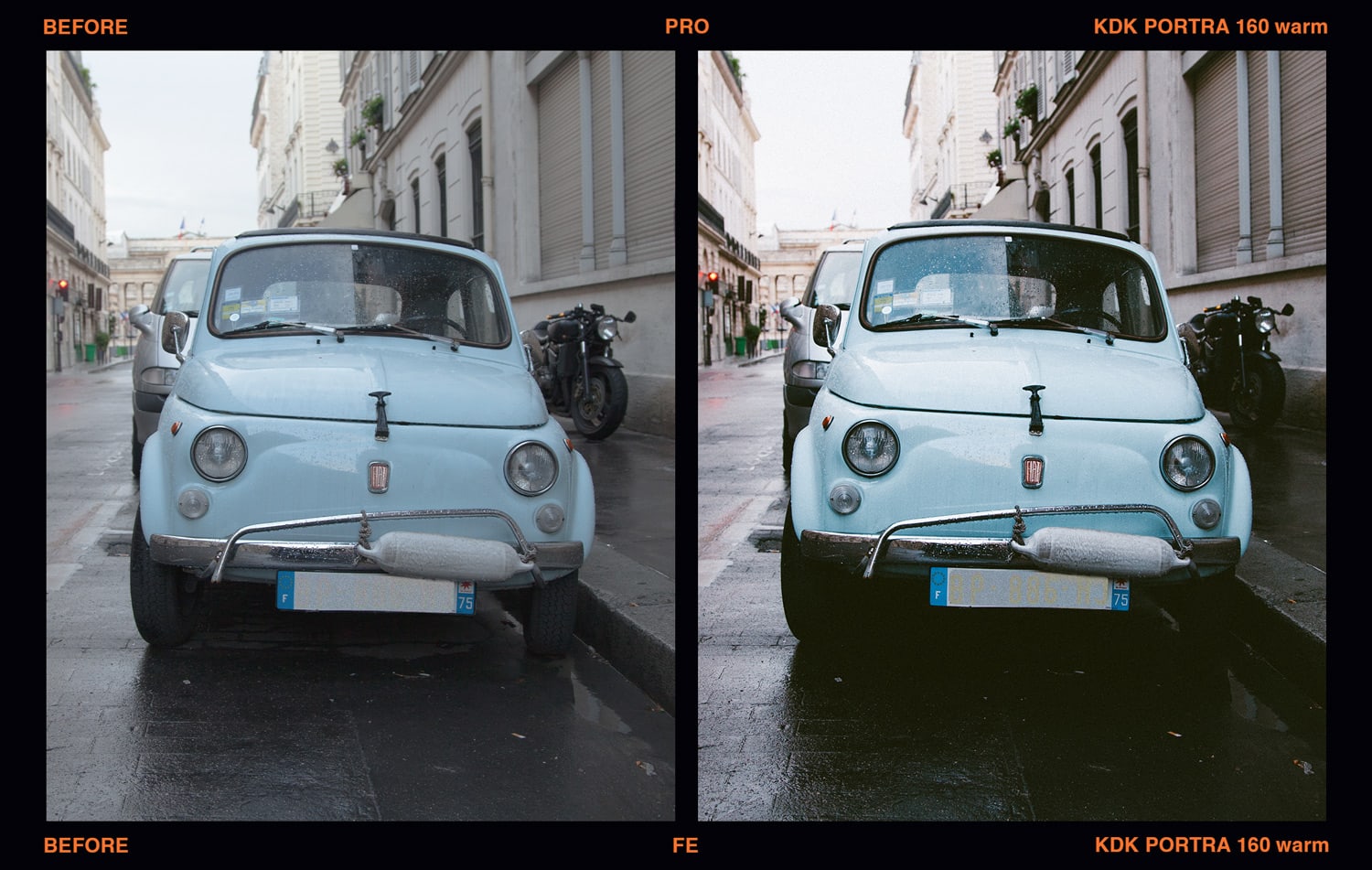 Kodak Portra 160 warm Film Emulation Lightroom Preset Presetpro