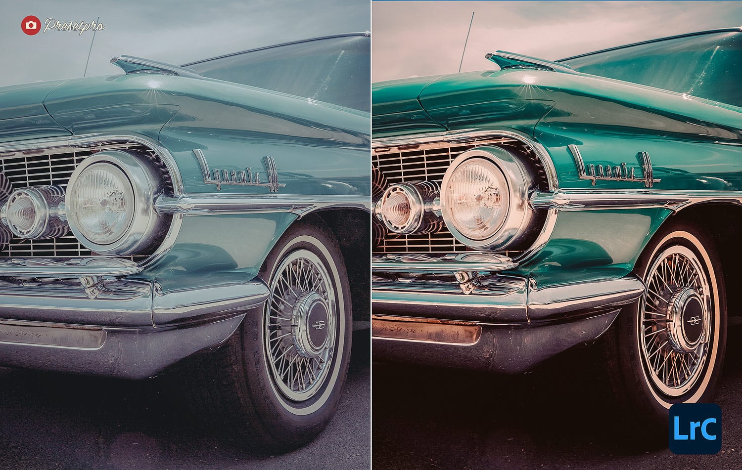 Free Lightroom Preset Old Classic Before and After Presetpro.com