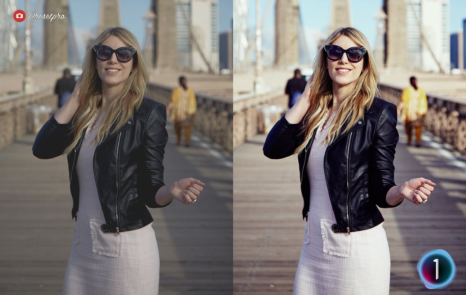 Free Capture One Style Portrait Film Before and After Presetpro.com