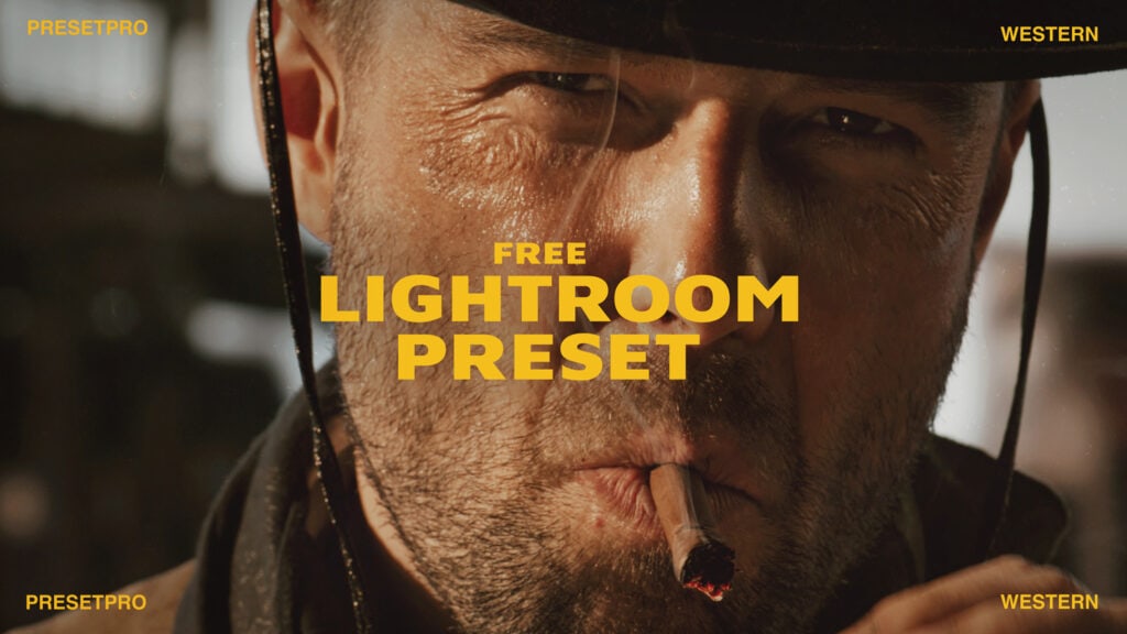 Free Lightroom Preset Western Cover Presetpro.com