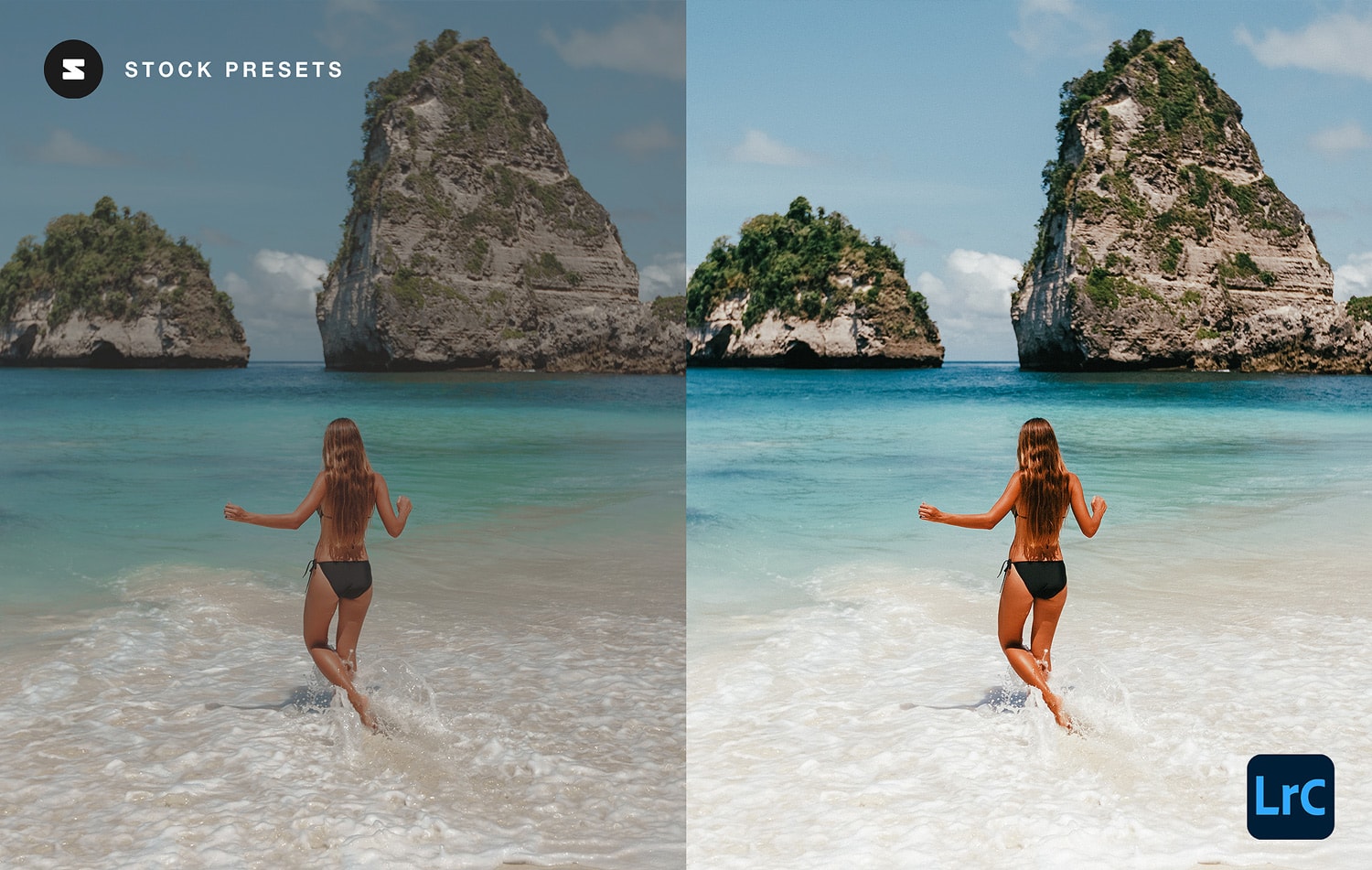 Free Lightroom Preset Lagoon Before and After Stockpresets.com