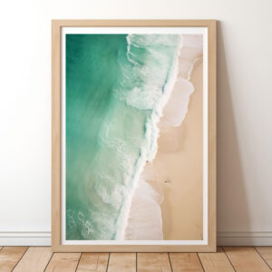 Coastal Waves, Home Decor, Printable Boho Wall Art