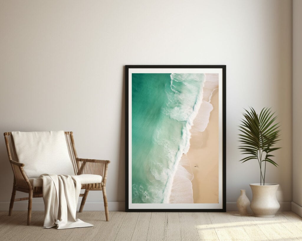 Ocean Waves, Home Decor, Printable Boho Wall Art