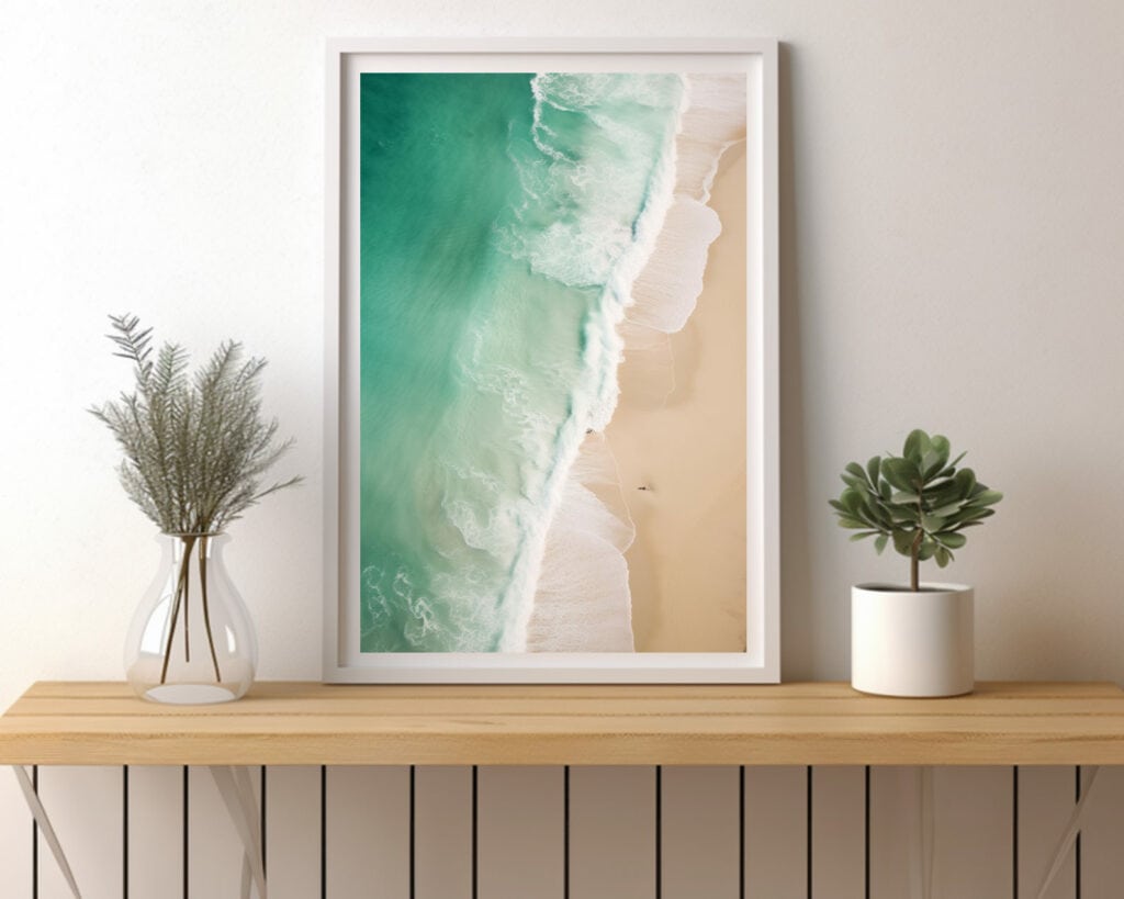 Ocean Waves, Home Decor, Printable Boho Wall Art