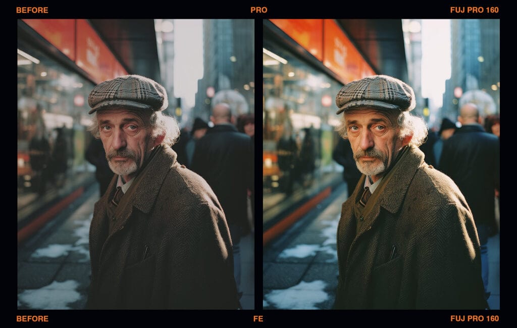 Fujifilm Pro 160 Lightroom Preset and Profile