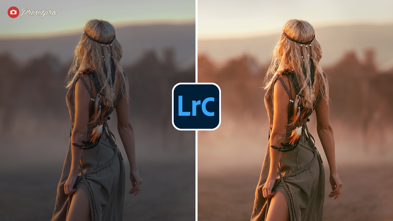 Free Lightroom Preset Cinescape Before and After Presetpro.com