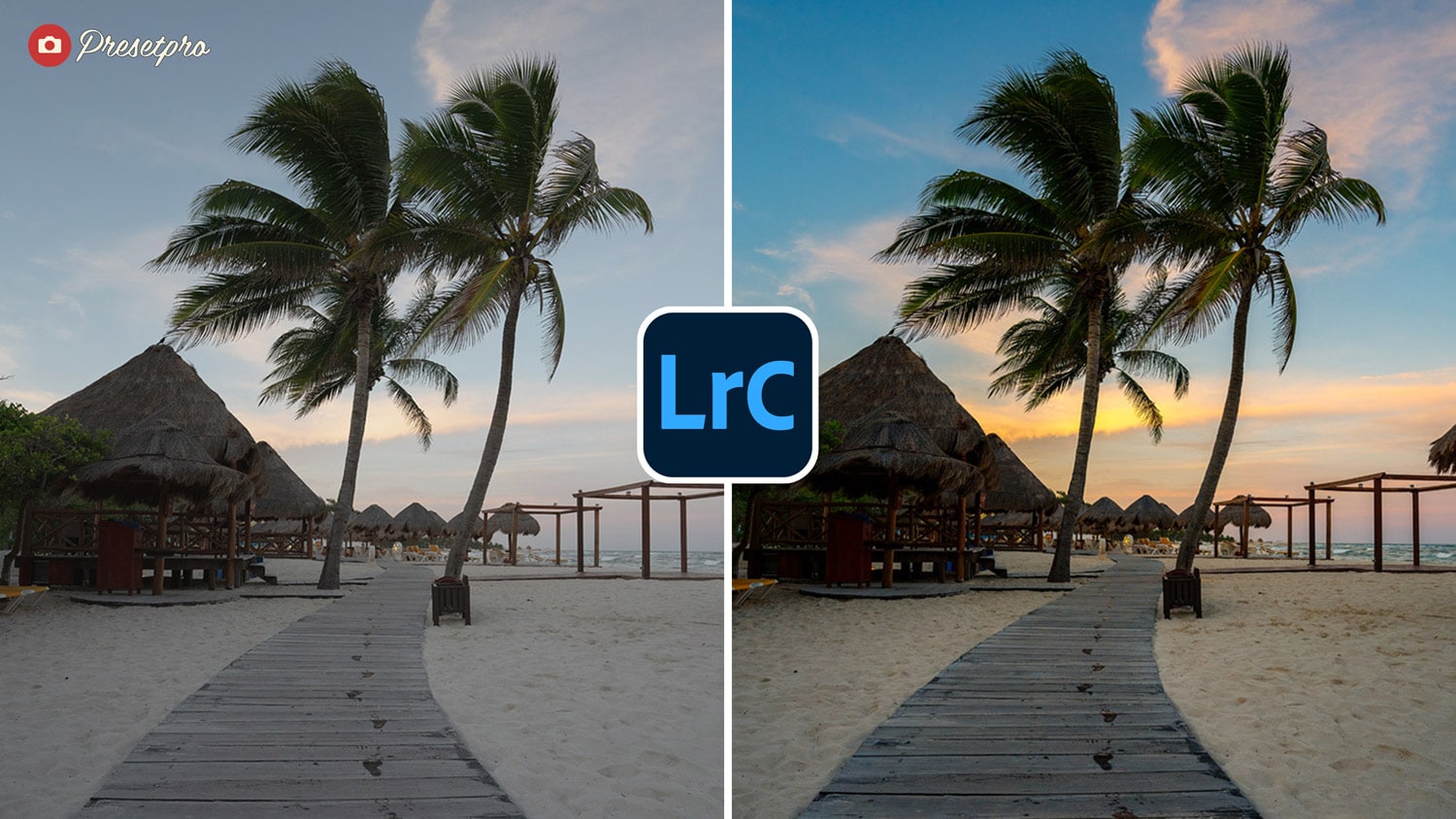 Free Lightroom Preset Reversal Film Before and After Presetpro