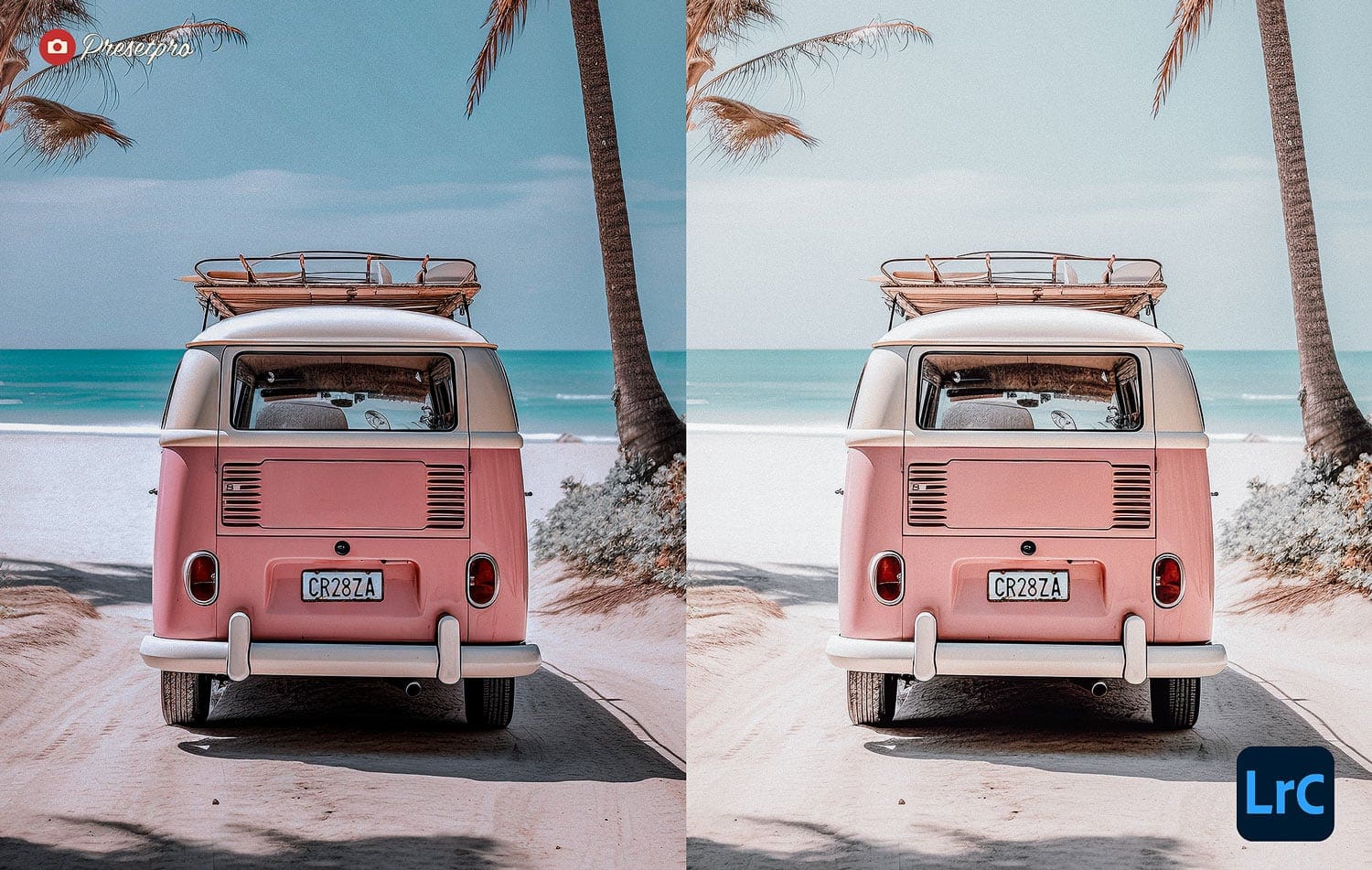 Free Lightroom Preset Boho Vibe Before and After Presetpro.com