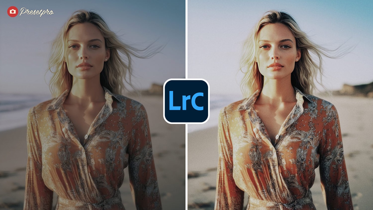 Free Lightroom Preset Portra 400 Before and After Presetpro