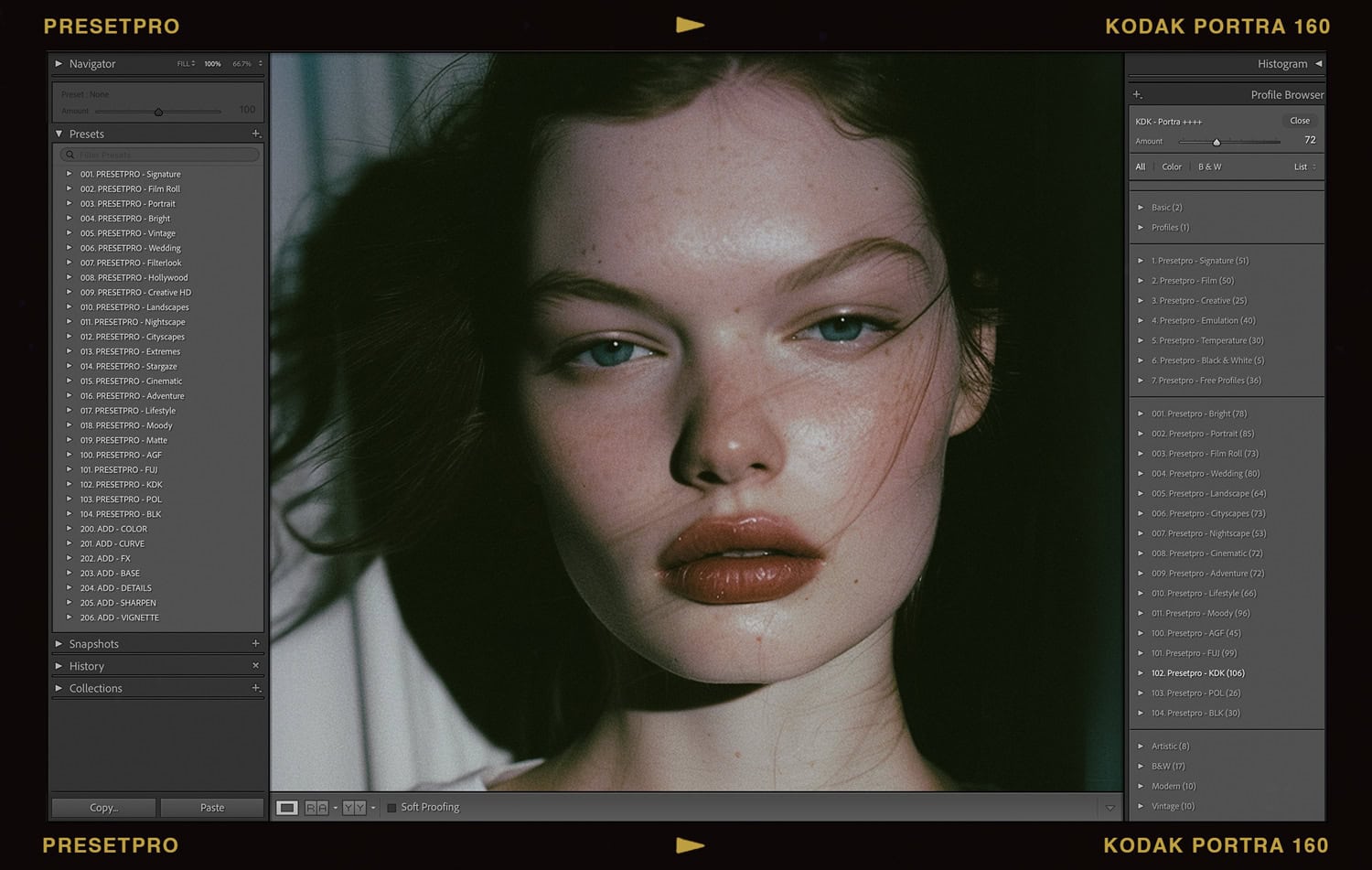 Featured Lightroom Preset - Kodak Portra 160 Film Emulation