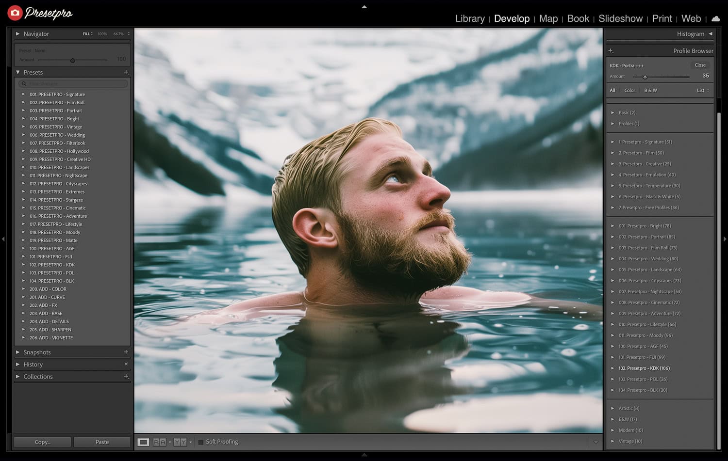 Featured Lightroom Preset - Kodak Portra Film Emulation