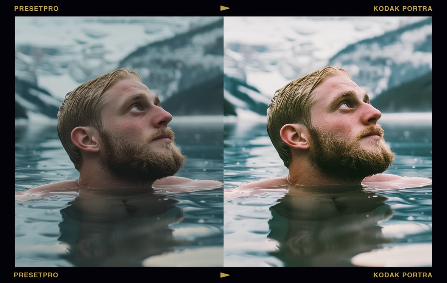 Featured Lightroom Preset - Kodak Portra Film Emulation Before & After