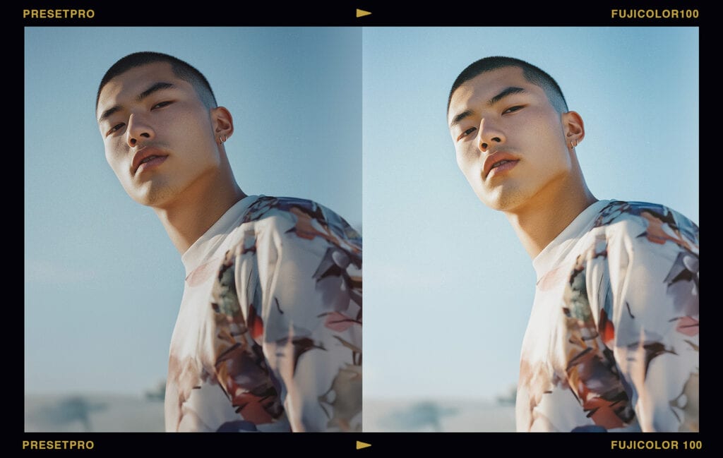 Featured Lightroom Preset - Fujicolor 100 Film Emulation
