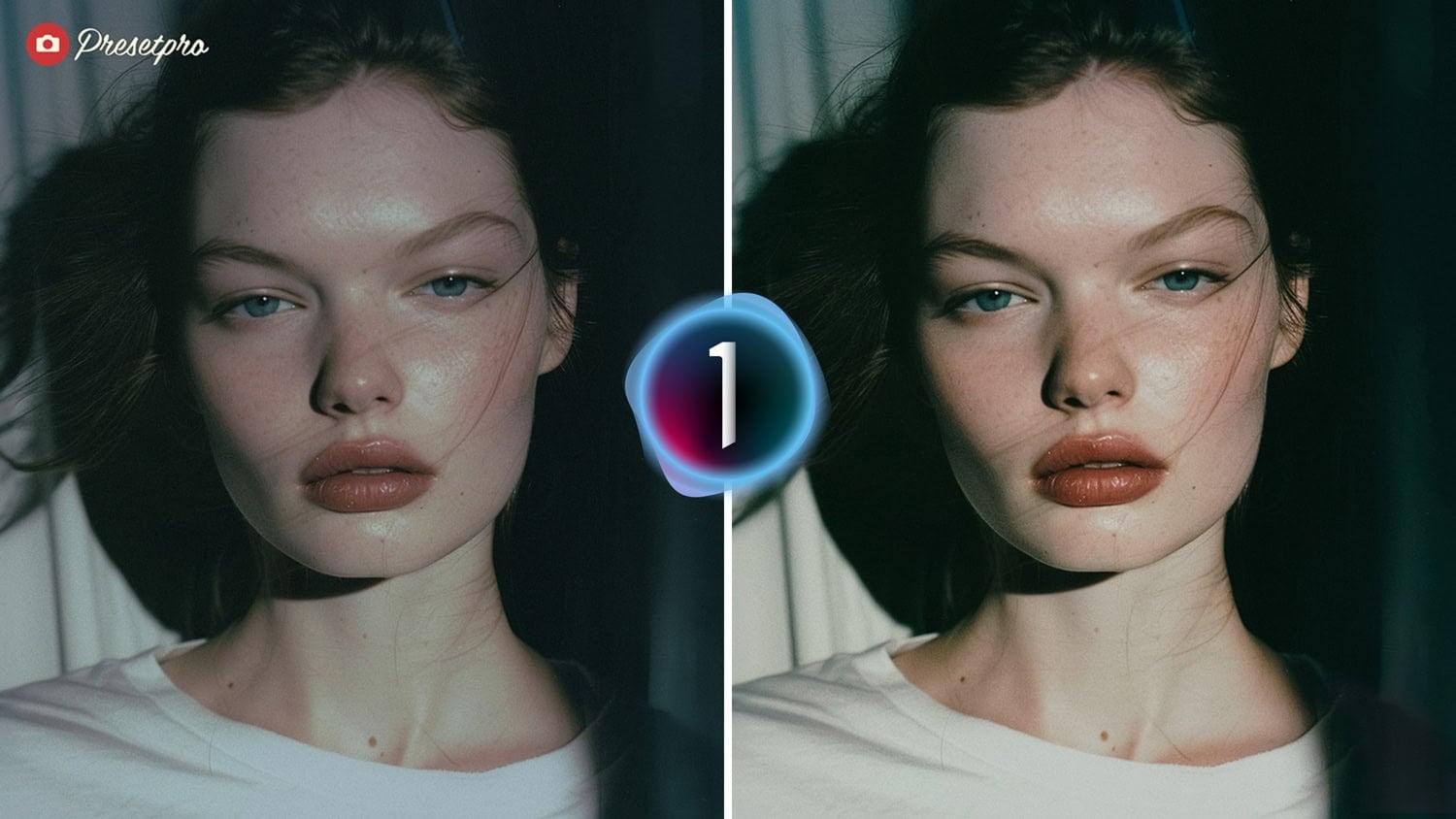 Free Capture One Style Moody Grade Before and After Presetpro