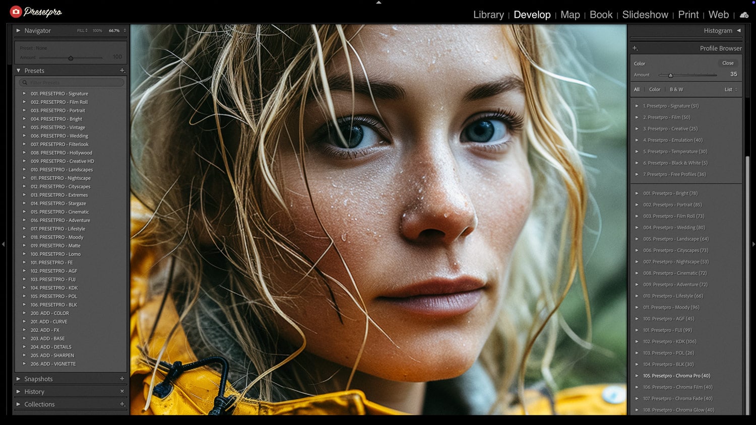 Fuji Astia 100F – Inspired Lightroom Preset