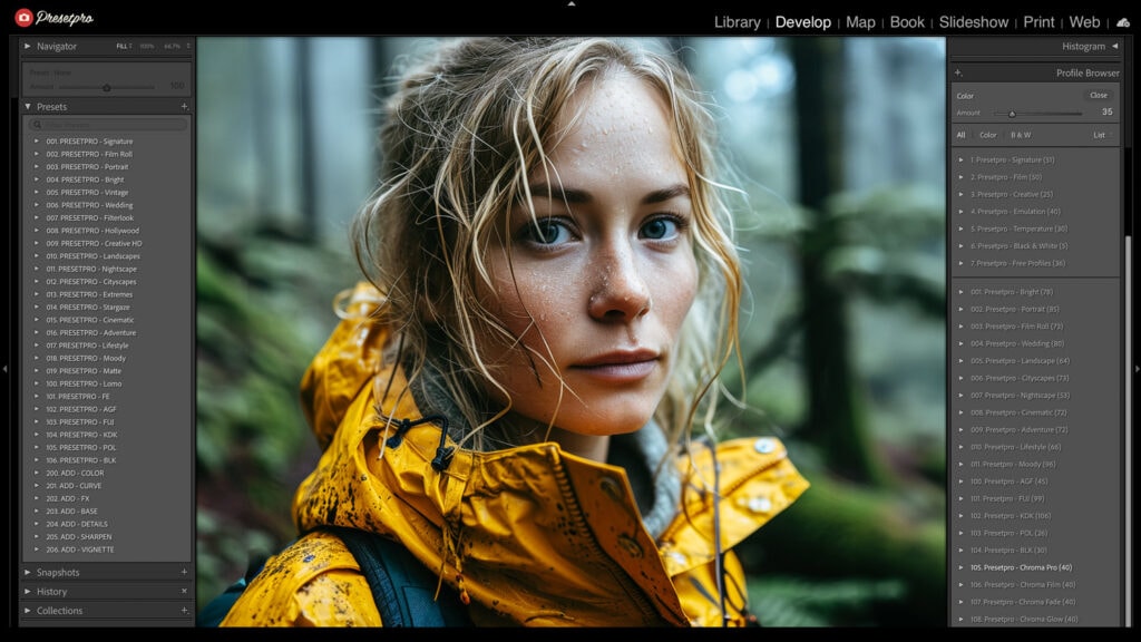 Fuji Astia 100F – Inspired Lightroom Preset