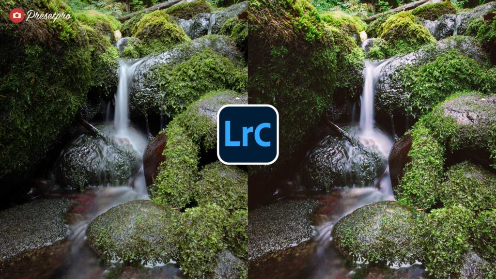 Before and After Lightroom Preset Velvia Film Inspired by Fuji Velvia 100