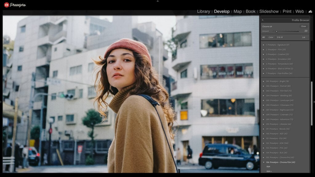 Free Lightroom Preset Portra 800 inspired Before After Presetpro