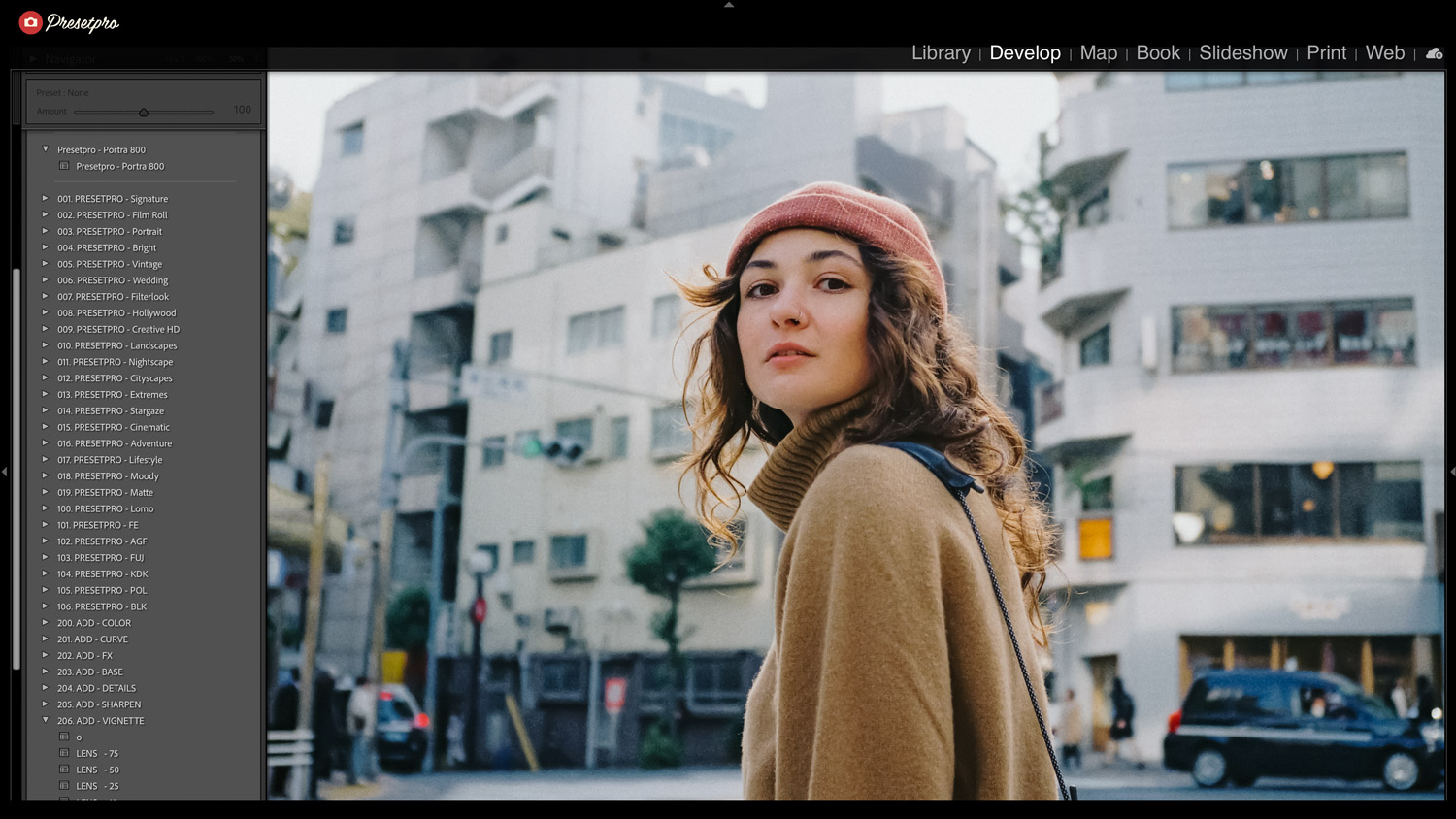 Free Lightroom Preset Portra 800 inspired Before After Presetpro