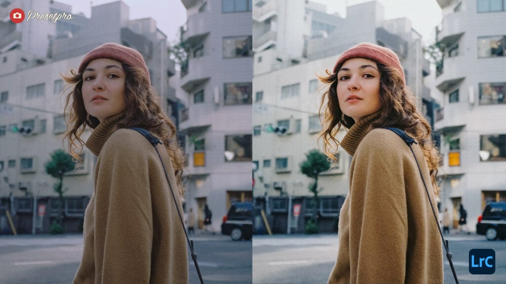 Free Lightroom Preset Portra 800 inspired Before After Presetpro