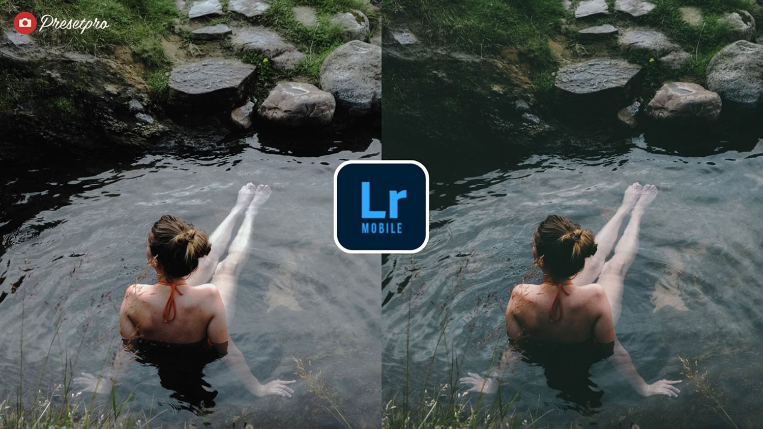 Free Lightroom Mobile DNG Preset Iceland Before and After PRO