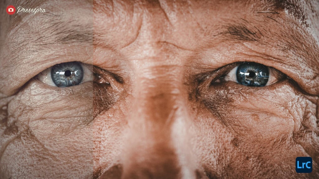 Inspired Lightroom preset creating a nostalgic film look for portraits.