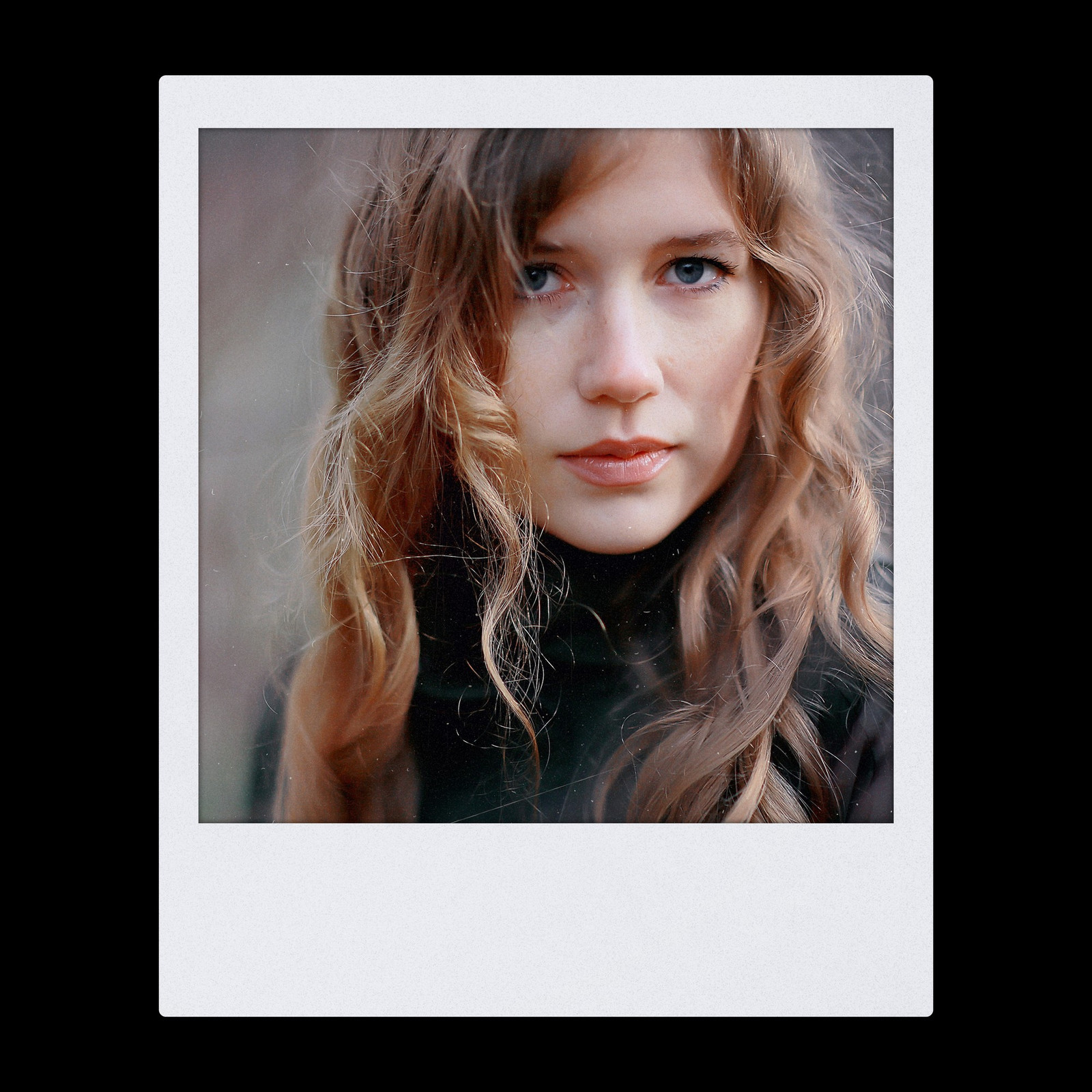 The Instant Square Photoshop template from Film Frame Templates Pack 01, Essentials, shown with demo photos in its frames