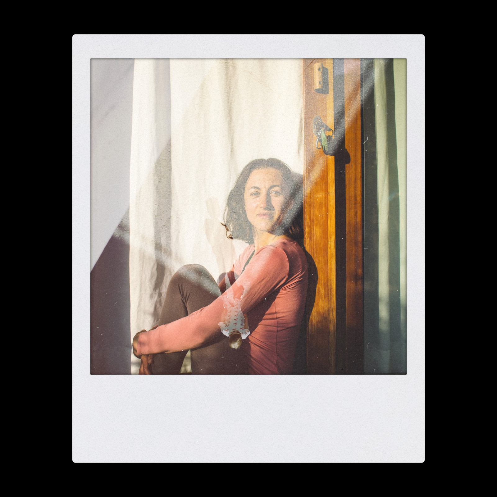 The Double Exposure Photoshop template from Film Frame Templates Pack 04, Instant, shown with demo photos in its frames