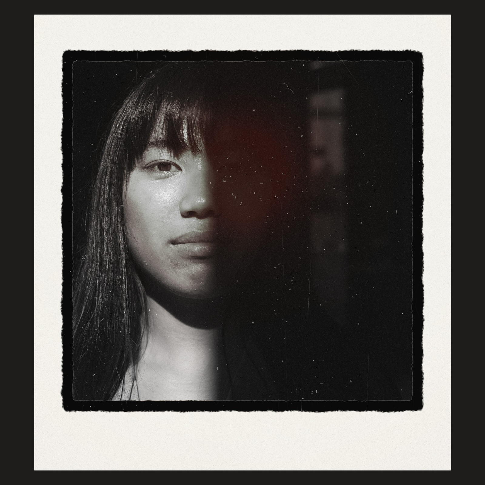 The Filed Carrier 6x6 Photoshop template from Film Frame Templates Pack 05, Darkroom & Prints, shown with demo photos in its frames