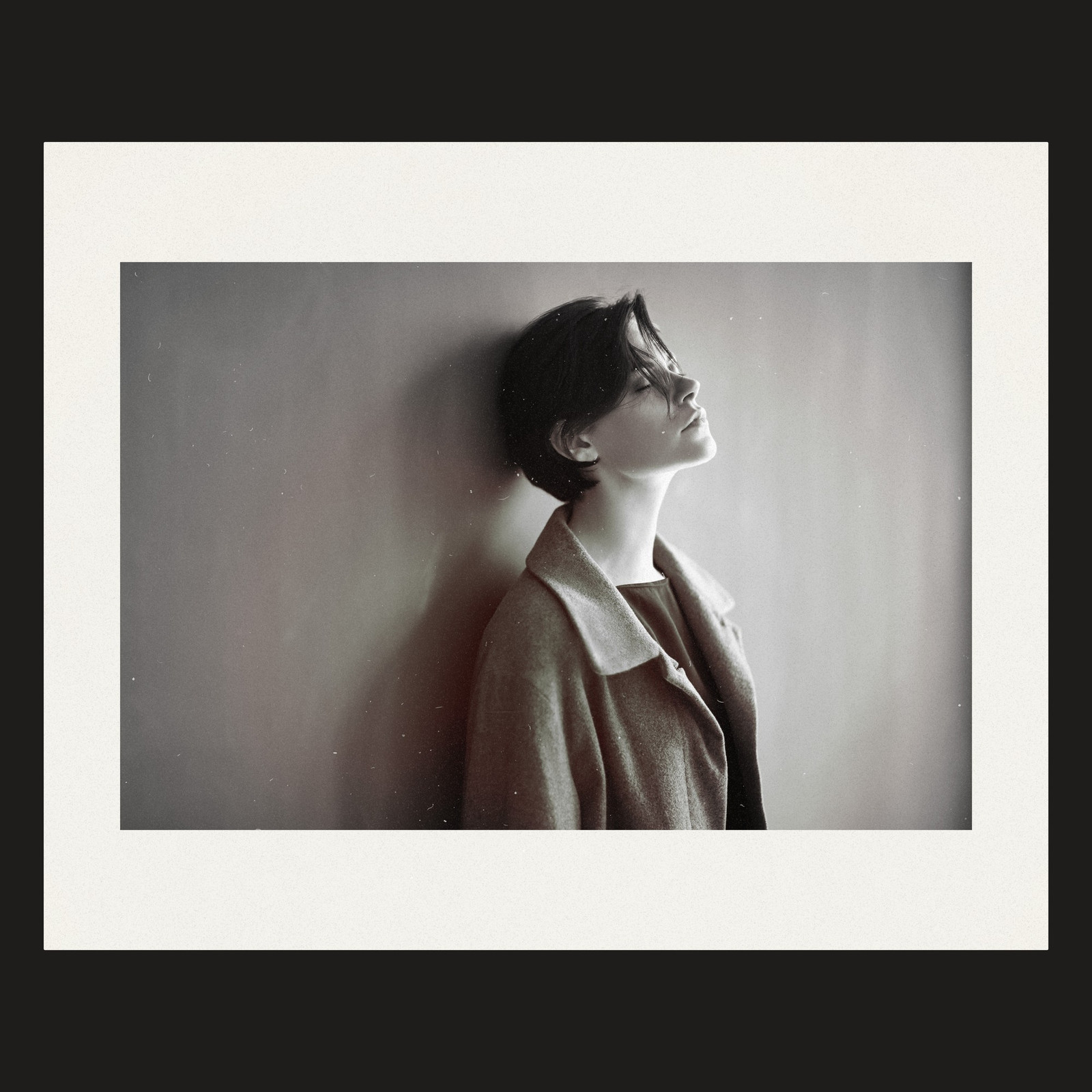 The White Border Print Photoshop template from Film Frame Templates Pack 05, Darkroom & Prints, shown with demo photos in its frames