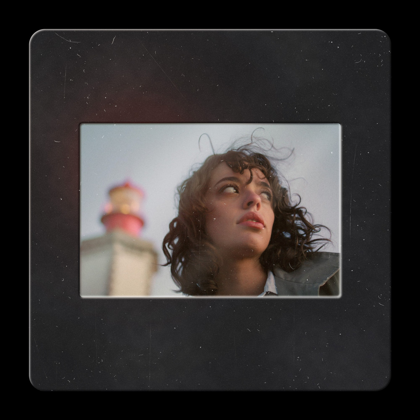 The Glass Mount Photoshop template from Film Frame Templates Pack 06, Slides, shown with demo photos in its frames